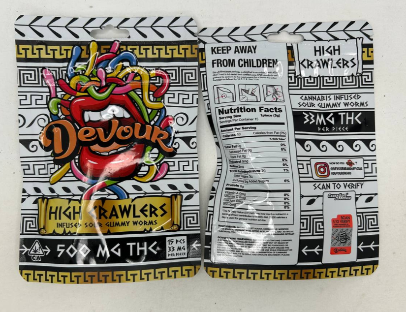 DEVOUR HIGH CRAWRLERS 500MG