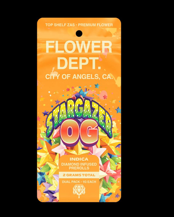 FLOWER DEPT INFUSED PREROLLS 2 PACK
