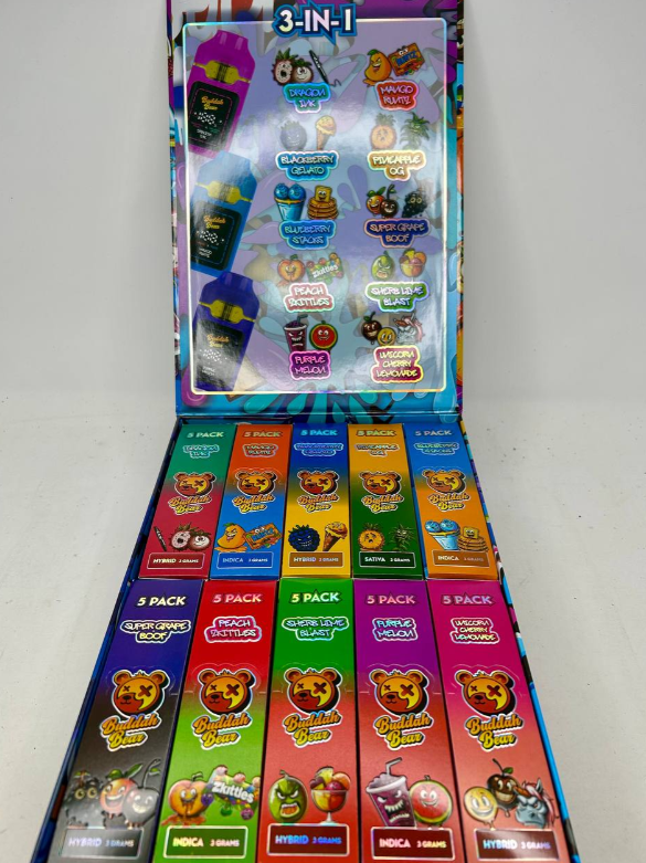 BUDDAH BEAR DISPOSABLE /W 2 EDIBLES