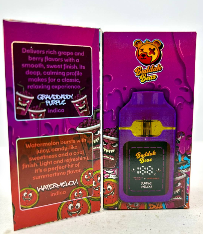 BUDDAH BEAR DISPOSABLE /W 2 EDIBLES
