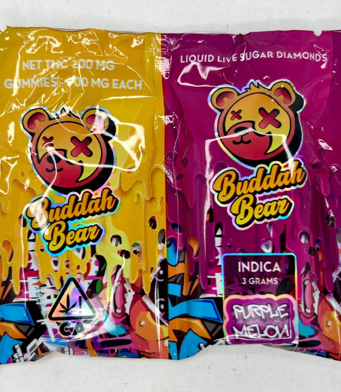 BUDDAH BEAR DISPOSABLE /W 2 EDIBLES