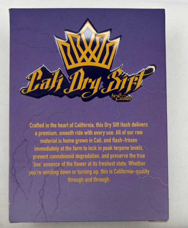 CALI DRY SIFT KIEF