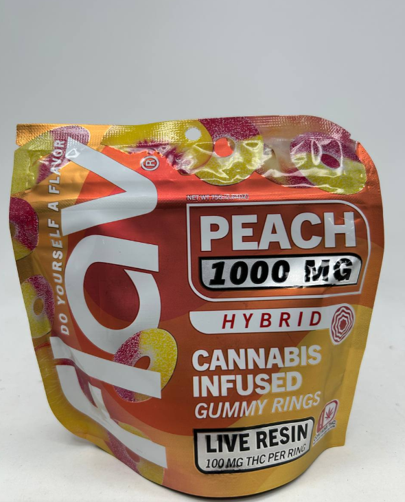 FLAV GUMMY RINGZ 1000 MG
