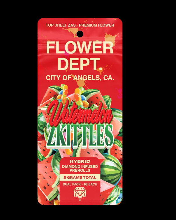 FLOWER DEPT INFUSED PREROLLS 2 PACK