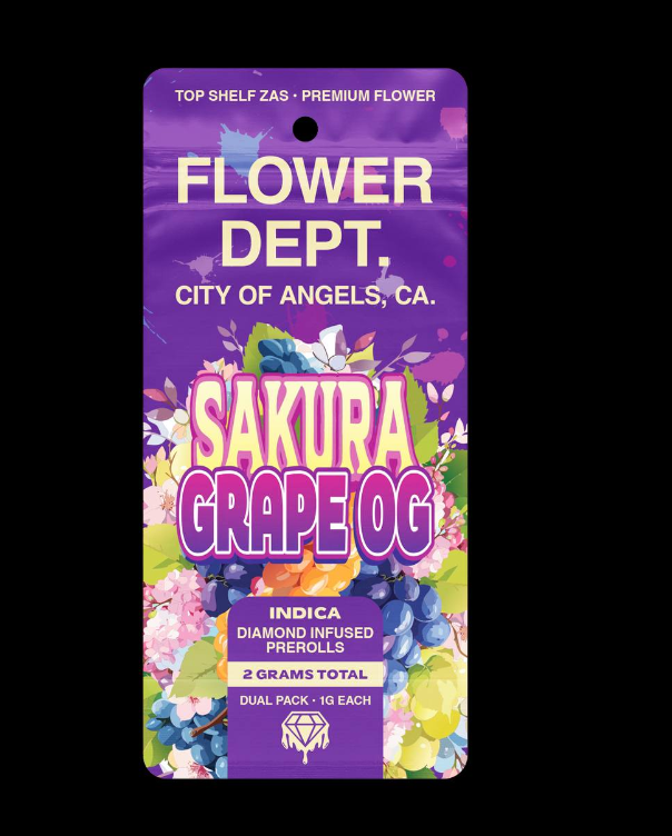FLOWER DEPT INFUSED PREROLLS 2 PACK