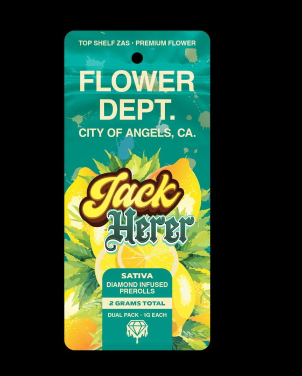 FLOWER DEPT INFUSED PREROLLS 2 PACK