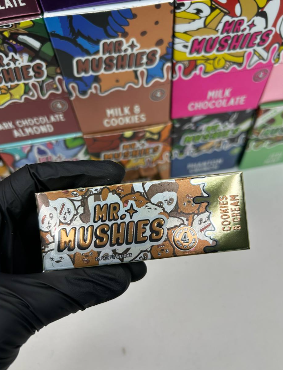 MR MUSHIES CHOCOLATE BARS