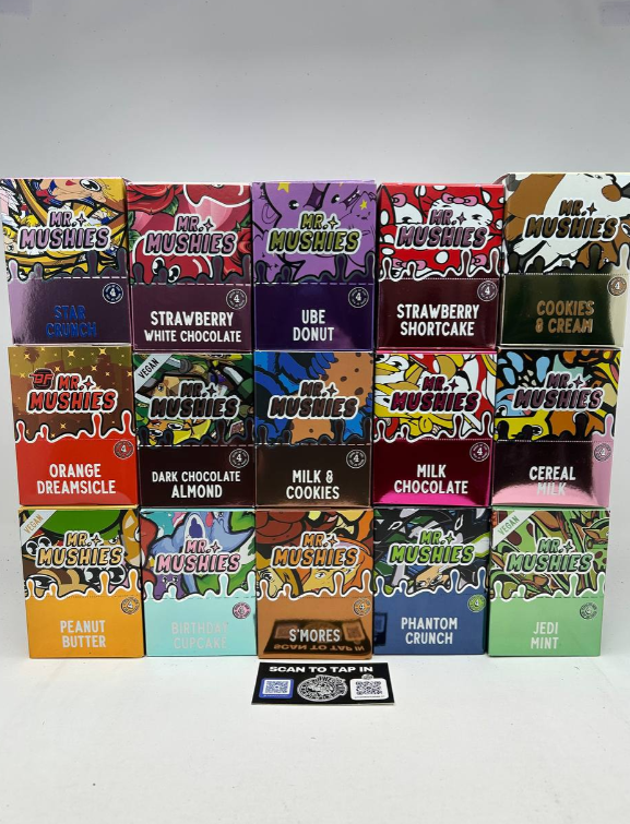 MR MUSHIES CHOCOLATE BARS